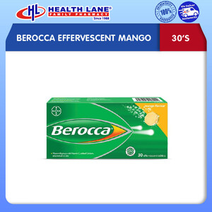 BEROCCA EFFERVESCENT MANGO (30'S)
